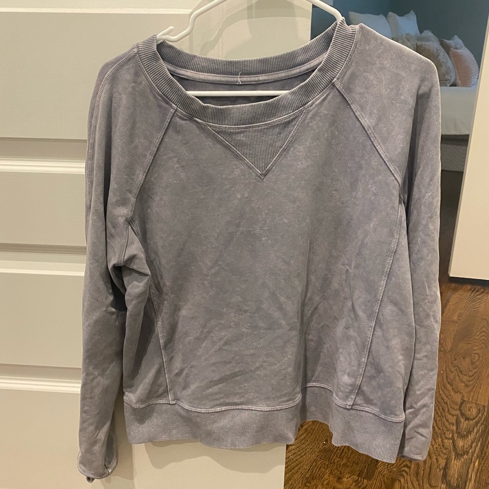 LULULEMON marble washed Crew Neck
